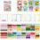 (Flower, 1pcs) Libro pegatinas arte pixel, 32 escenas 64 pegatinas. 1