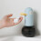 (Blue, One Size) Automatisk såpedispenser for barn, søt and touchless skummende 1