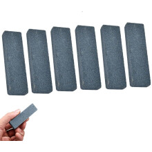 (Blue, 6Pcs) 4 mini kamienie do ostrzenia, do noży kieszonkowych, ultra-przenośny, 7,2 cm