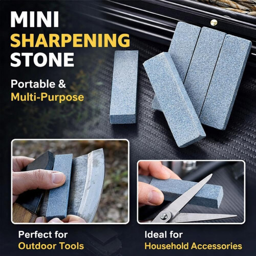 (Blue, 4Pcs) 4kpl mini teroituskivi, taskuveitsi 1