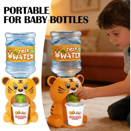(Panda, One Size) Mini vesiautomaatti lelu, nukkekotiin 1