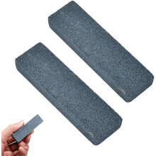 (Blue, 2Pcs) 4 mini kamienie do ostrzenia, do noży kieszonkowych, ultra-przenośny, 7,2 cm