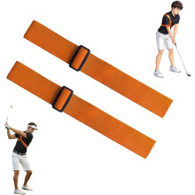 (Yellow, 2pcs) Golf swing correctieband, verstelbare training hulp - voor beginners en professionals