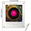 (White Rotation, 1set) Magnetic Fridge Induction Speaker, Retro Music Player 8