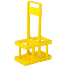 (Yellow, 1pcs) Suport băuturi 2 cești pliabil, reutilizabil