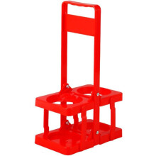 (Red, 1pcs) Suport băuturi 2 cești pliabil, reutilizabil