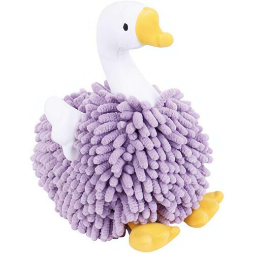 (Purple, 1pcs) Prosop lebădă chenille, baie