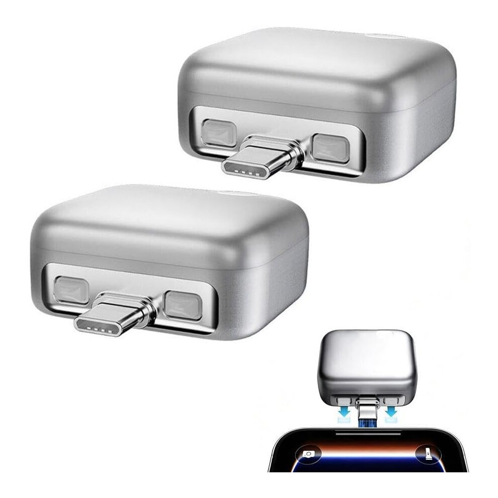 (Adapter, 2Pcs) Stop Charge Smart Charger,Auto Disconnect Charging Cable Protector,Full Charge Eject Device, Overcharge Protection Adapt 5437706737261