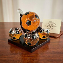 (Football, 5pcs) 850ml jalkapallo viski dekantteri setti
