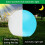 (White, 2Pcs) 13.4" Solar Floating Pool Light, 16 Colors, Auto Shut-Off 2