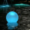 (white, 1Pcs) 13.4" Solar Floating Pool Light, 16 Colors, Auto Shut-Off 1