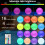 (White, 4Pcs) 13.4" Solar Floating Pool Light, 16 Colors, Auto Shut-Off 8