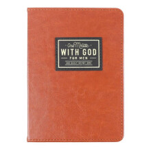 One Minute with God Faux Leather Devotional Journal Portable Daily Reflection Book Perfect Gift for Christmas