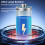 (Red Light, 1pcs) Solar Marine Warning Light, 1800mAh, Triple Flash, Waterproof 7