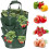 (Multicolor, 3pcs) Upside Down Tomato Planter, Hanging, Vertical Garden Bag 6
