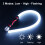 (White, 2Pcs) 27" Flexible Light Stick, Rechargeable, 3 Brightness Modes 6