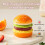 (Yellow, 2pcs) Ceramic Hamburger Toothpick Holder, with Lid, Kitchen Decor 7