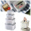 (S+M+L+XL, 4Pcs) Fruit Storage Containers for Fridge, Removable Colander 1