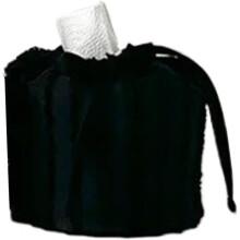 (Black-s, 1pcs) Obal na krabičku so sťahovacími šnúrkami, polyester, s trblietavými ozdobami, štýlový držiak