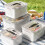 (S+M+L, 3Pcs) Fruit Storage Containers for Fridge, Removable Colander 5