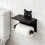 (Black, 3Pcs) 3kpl kissa wc paperi pidike 7