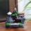 (Bridge Style, onesize) Ceramic Backflow Incense Holder, Waterfall, Hand-Made 5