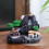 (Paradise Style, onesize) Ceramic Backflow Incense Holder, Waterfall, Hand-Made 6