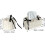 (Black-s, 1pcs) Housse boîte mouchoir polyester cordon, pompons, élégant 4