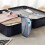 (Grey, -) Standing Toiletry Bag, Portable, Clear Foldable, Cosmetic 8