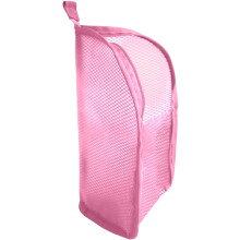 (Pink, -) Standing Toiletry Bag, Portable Clear Foldable Travel Toiletry Bags, Lightweight Cosmetic Bags & Makeup Bag for Travel S