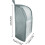(Grey, -) Standing Toiletry Bag, Portable, Clear Foldable, Cosmetic 2