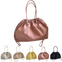 (Pink, -) Große Nylon Tasche für Damen, Schultertasche, für Arbeit & Reisen