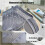 (Grey, -) Standing Toiletry Bag, Portable, Clear Foldable, Cosmetic 6