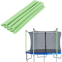 (Green-34.6in, -) 12 Trampolin Polsterschaumhüllen, 88 cm, schwarz, für 6-16 Fuß Trampoline