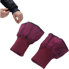 (Red, -) 2 Jacket Cuff Replacements, Elastic Knit, Extenders