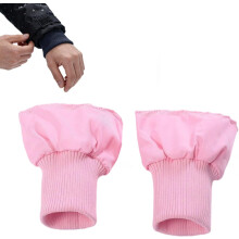 (Pink, -) 2 Jacket Cuff Replacements, Elastic Knit, Extenders