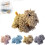 (Brown, -) Prosop câine chenille, moale, cadou 1