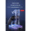 Dual Game Controller Holder RGB Acrylic Gamepad Desktop Stand Headphone Bracket for Game Console 4