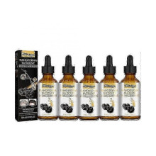 5pcs Grey Hair Reverse Serums Ganoderma Nutrient Natural Darkening Serums 30ml Anti-Greying Hair Serums for Promoting Healthier