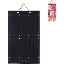 (Black, 1pcs) Hiusrusetti pidike, huopa säilytys