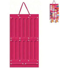 (red, 1pcs) Hiusrusetti pidike, huopa säilytys