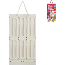 (white, 1pcs) Hiusrusetti pidike, huopa säilytys