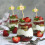 (Red, 100pcs) 100 scobitori trandafir, aperitiv 7