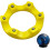 (Yellow, 1pcs) Rotator bile bowling, 360, curățat 1