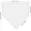 Baseball Training Plates and Pitcher Markers Set, 2pcs Soft Throw Down Bases for Baseball and Softball Practice 6