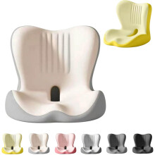 (White, -) L-muoto ergonominen muistivaahto istuintyyny