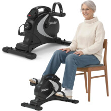Niceday Mini Exercise Bike, Foot Pedal Exerciser, Under Desk Bike, Desk Pedal Bike, 8 Magnetic Levels Resistance