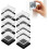 (10pcs, -) Acrylic Fridge Magnets Kit, Adhesive Backing, 3D Effect 1