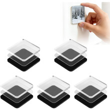 (5pcs, -) Akryyli jääkaappi magneetti setti, liimatausta
