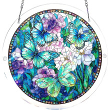(Color-e, -) Acryl Puzzle Fensteraufhängung, 20 cm, Sonnenfänger, für Garten & Zuhause (Color-Q)